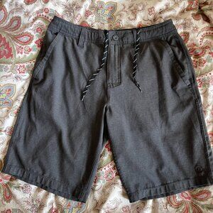 Men's Hang Ten Hybrid Dryland/Swim Gray Shorts 32 EUC!!